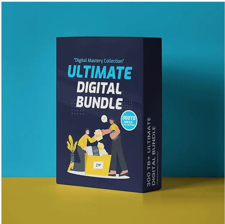 Ultimate Creative Bundle: 300+ TB Digital Product